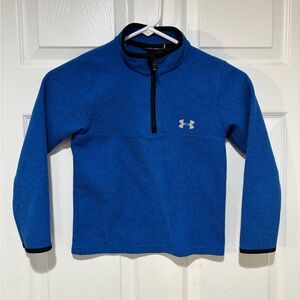 UNDER ARMOUR Royal Blue Half-Zip Fleece